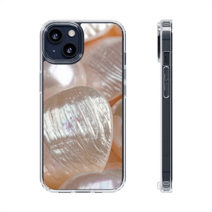 Clear Phone Case – Blush Pearl