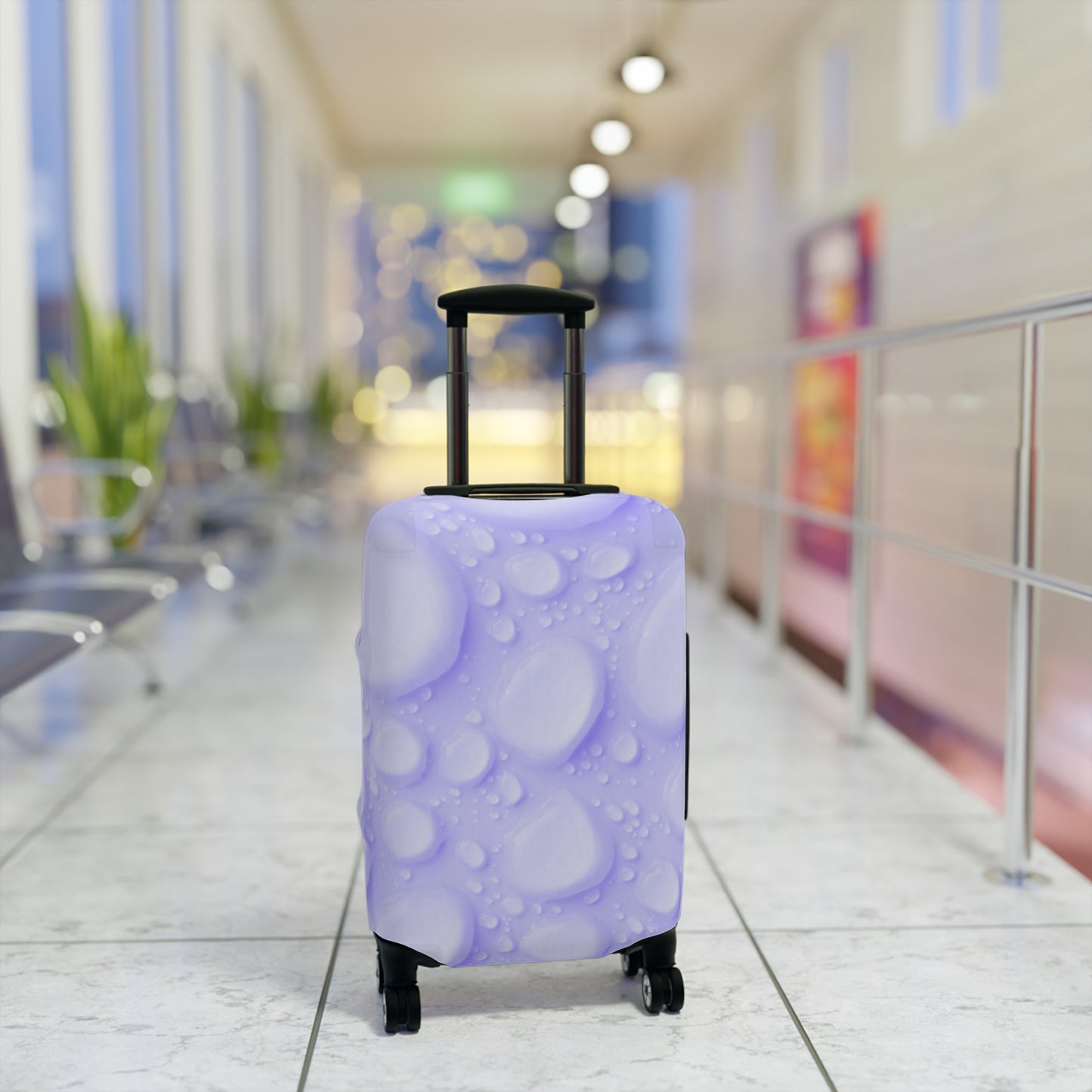 Luggage Cover – Lilac Dew
