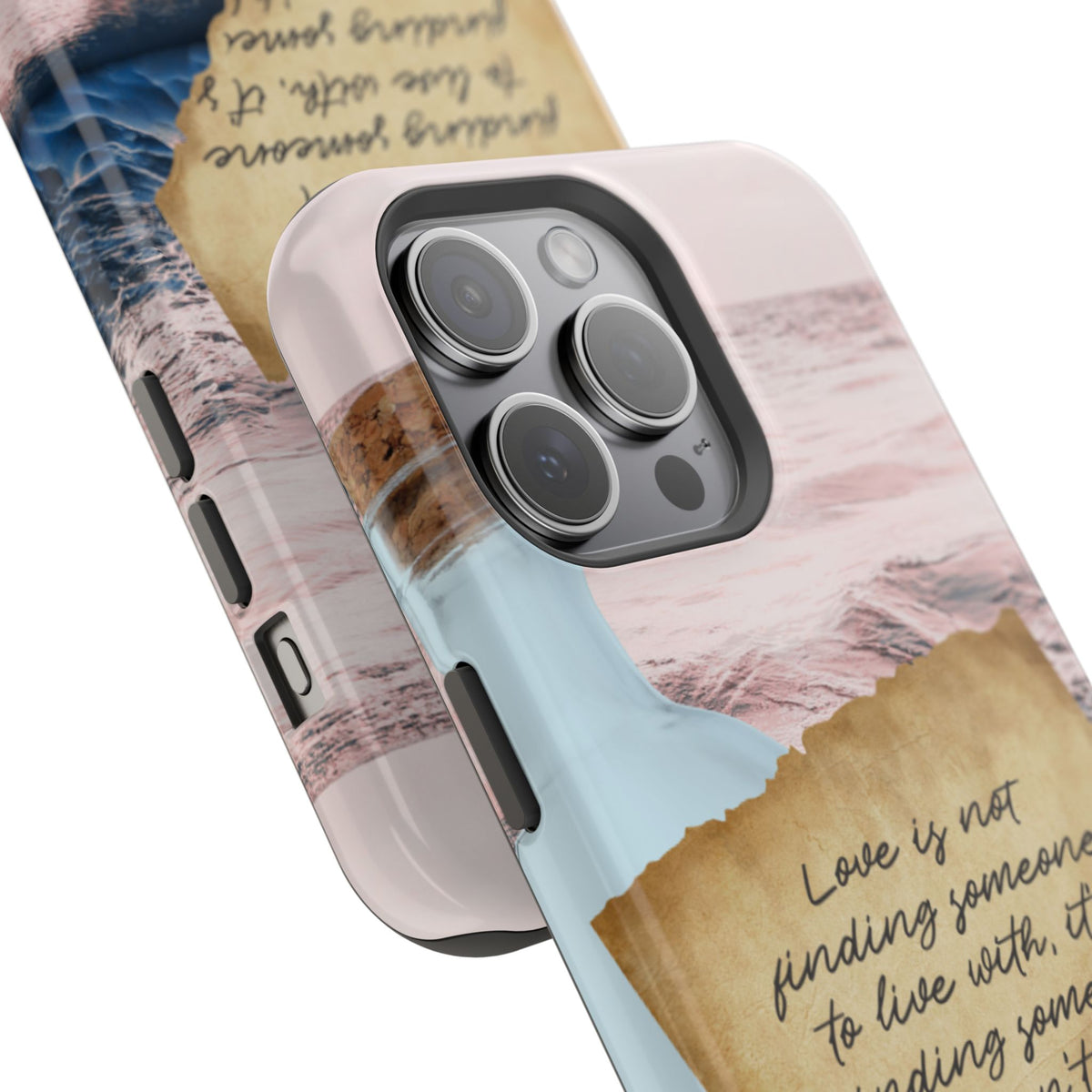 Impact-Resistant Phone Case – Written in the Tide – Compatible with iPhone 11–17 & Samsung Galaxy S22–S26 Series