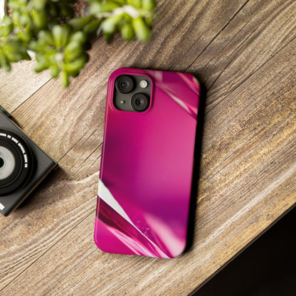 Slim Phone Case – Magenta Motion