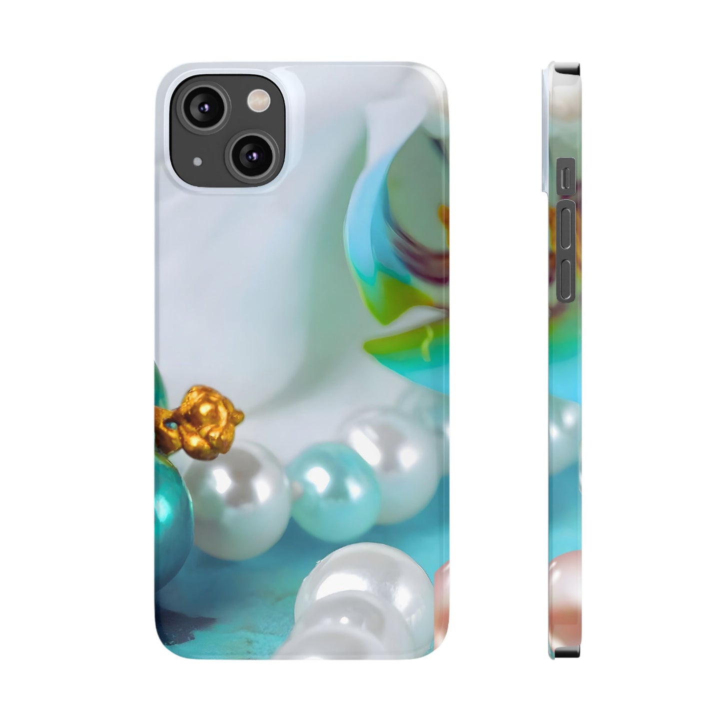 Slim Phone Case – Mermaid's Pearl