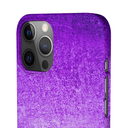 Snap Phone Case – Violet Voltage