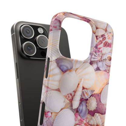Slim Phone Case – Shell Scatter