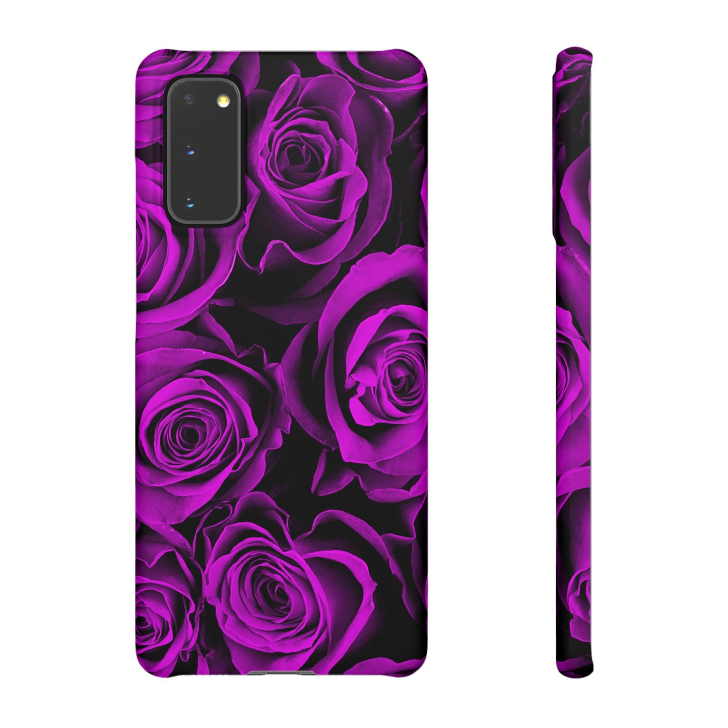 Snap Phone Case – Amethyst Roses