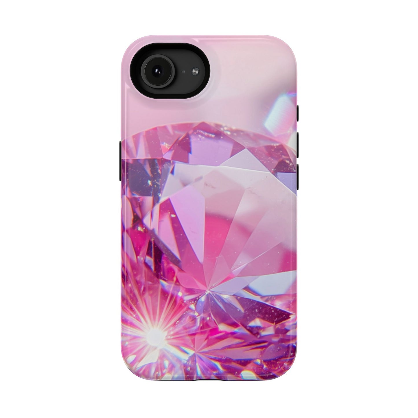 Impact-Resistant Phone Case – Pink Ice