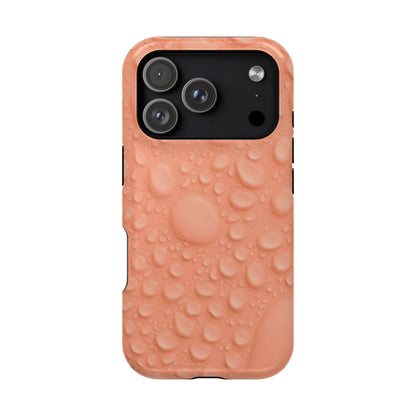 Impact-Resistant Phone Case – Apricot Rain