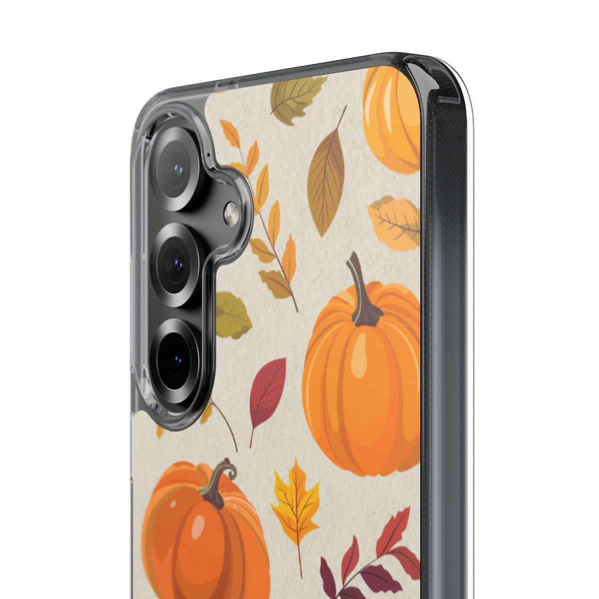 Clear Phone Case – Falling for Pumpkin
