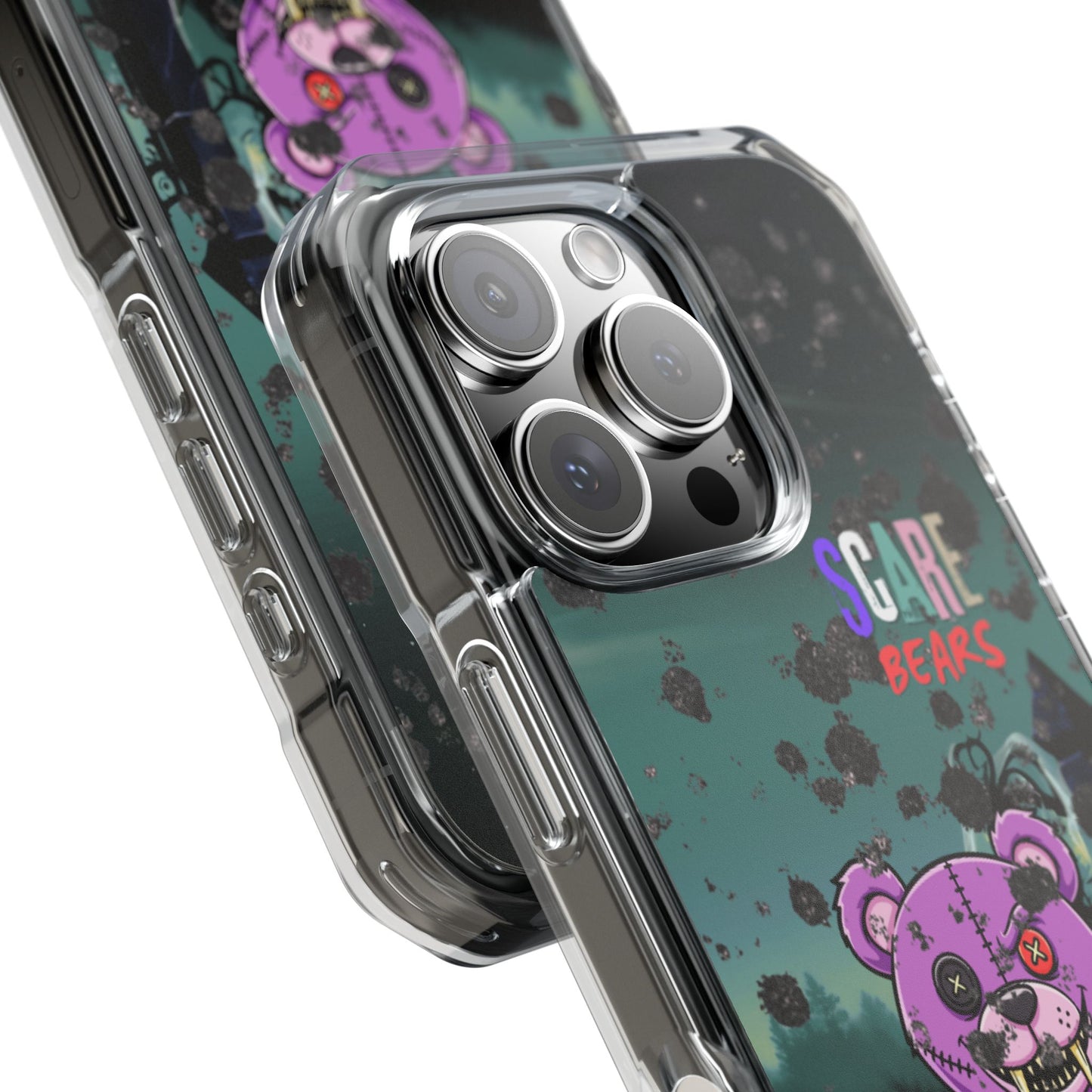 Clear Magnetic Phone Case – Scare Bears