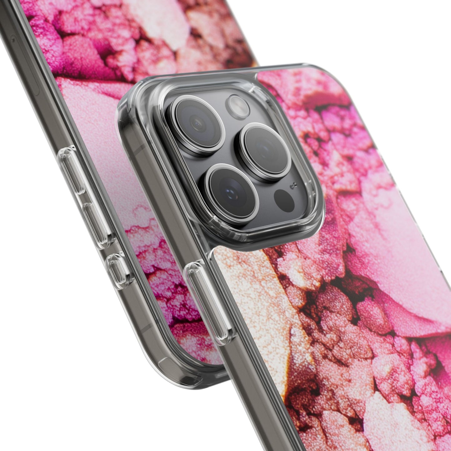 Clear Phone Case – Blush Crush