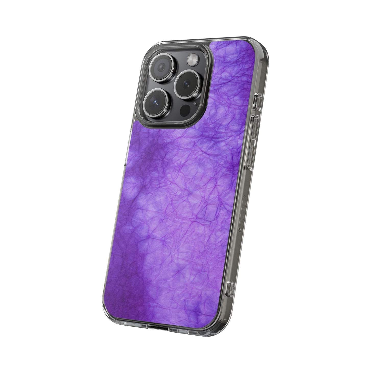 Clear Phone Case – Neon Dusk