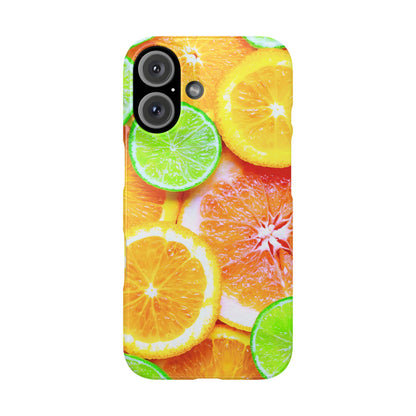 Slim Phone Case – Sunkissed Citrus