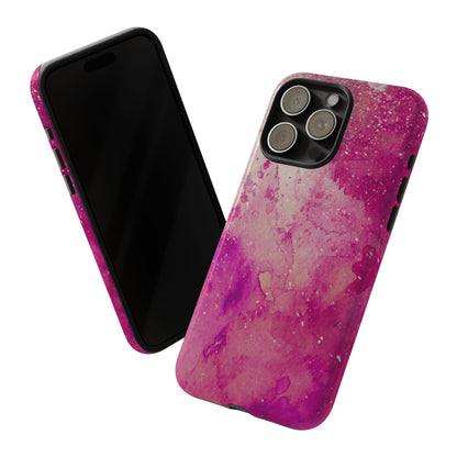 Protective Phone Case – Spilled Wine