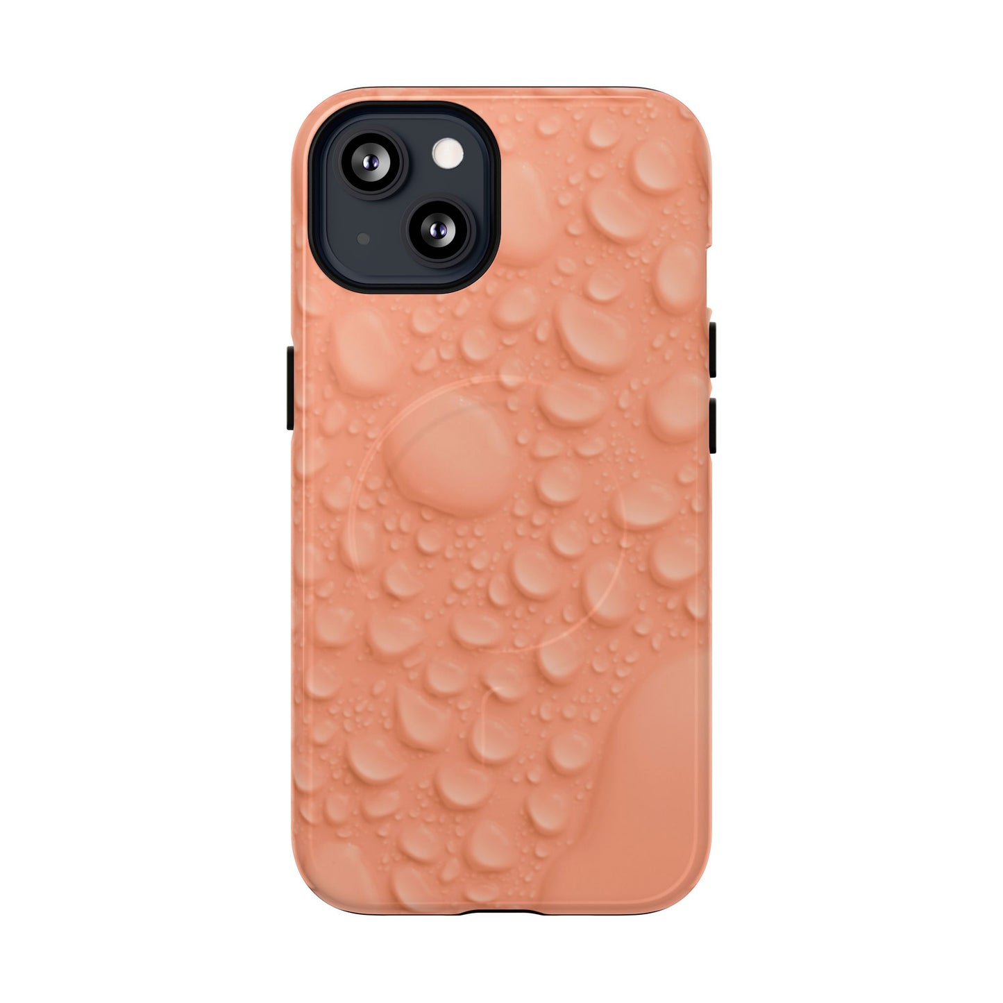 Protective Magnetic Phone Case – Apricot Rain
