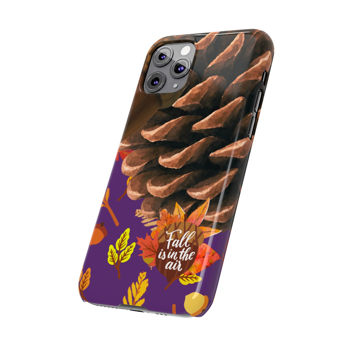 Slim Phone Case – Pine & Plenty – Compatible with iPhone 11–17 Series