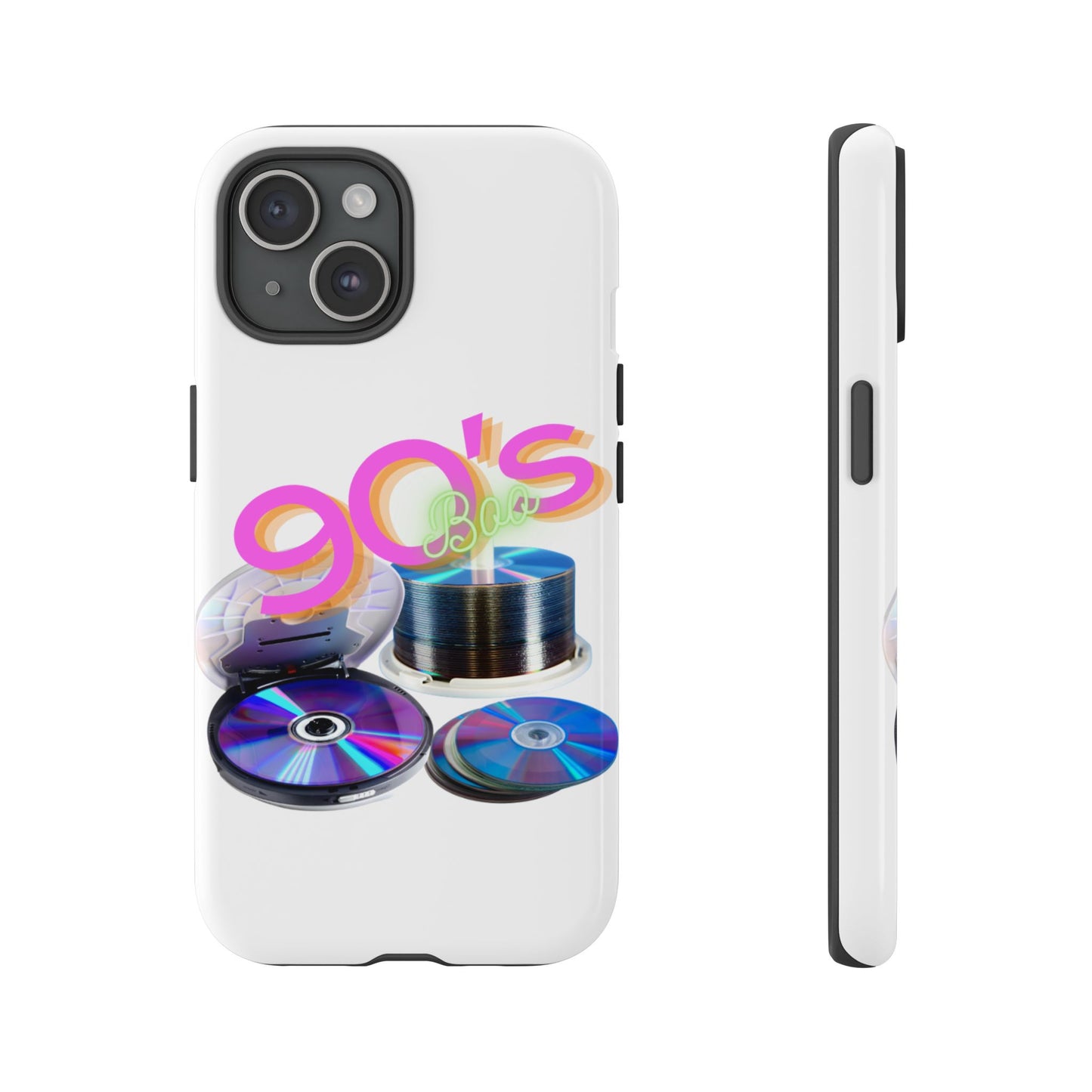 Protective Phone Case – 90s Spin