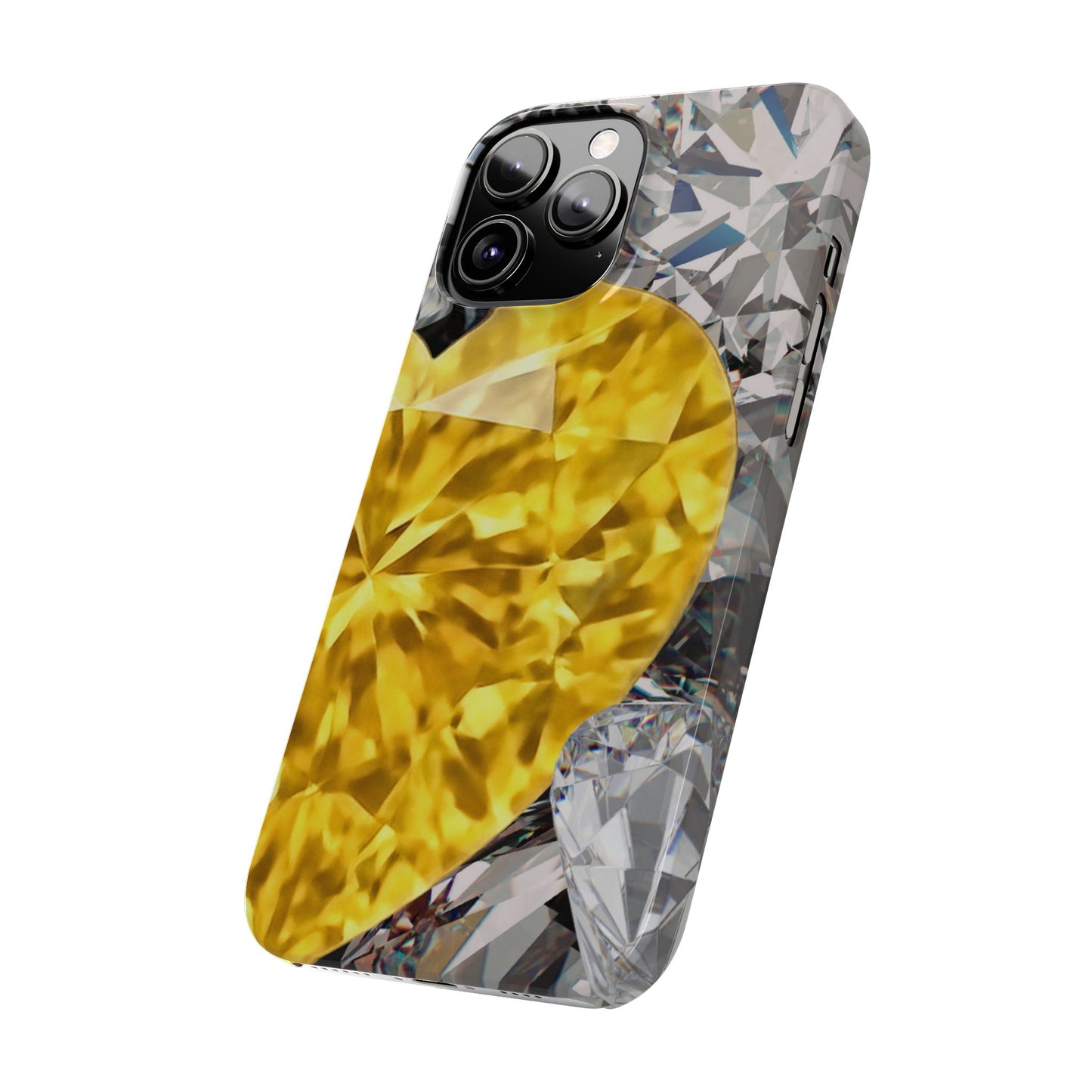 Slim Phone Case – Heart of Gold