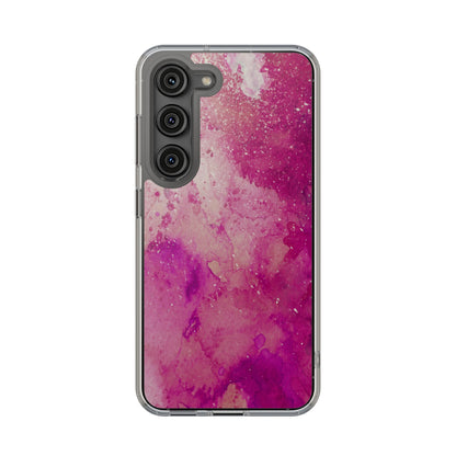 Clear Phone Case – Spilled Wine