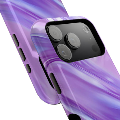 Impact-Resistant Phone Case – Lavender Wave