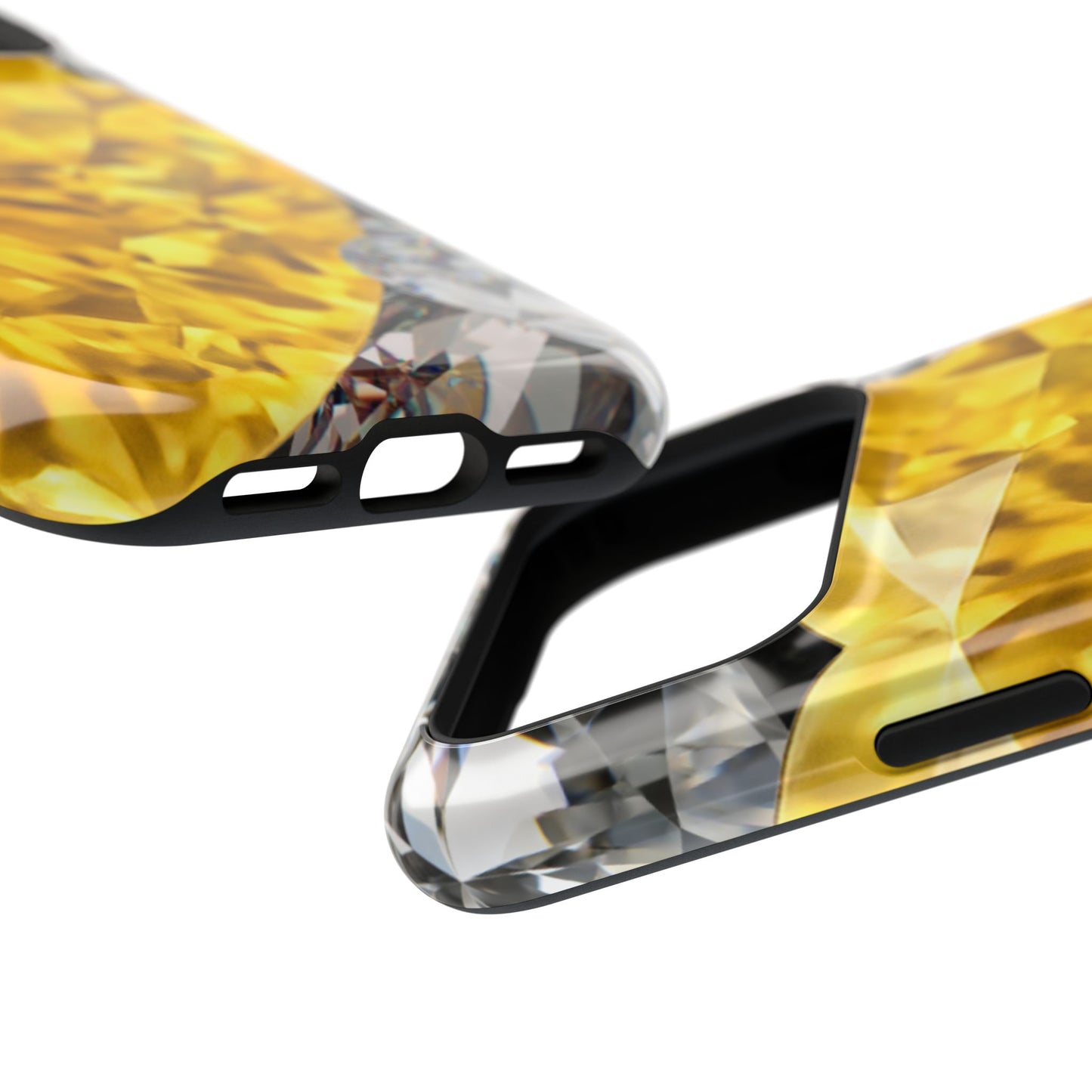 Impact-Resistant Phone Case – Heart of Gold