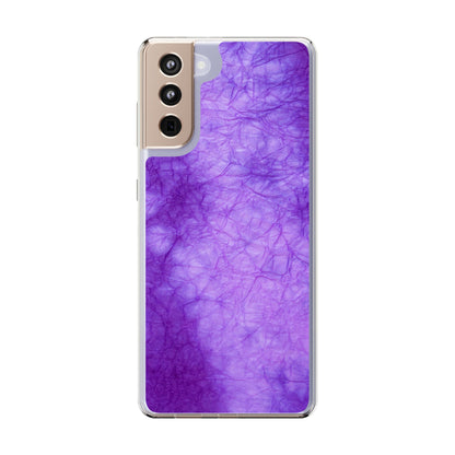 Clear Phone Case – Neon Dusk