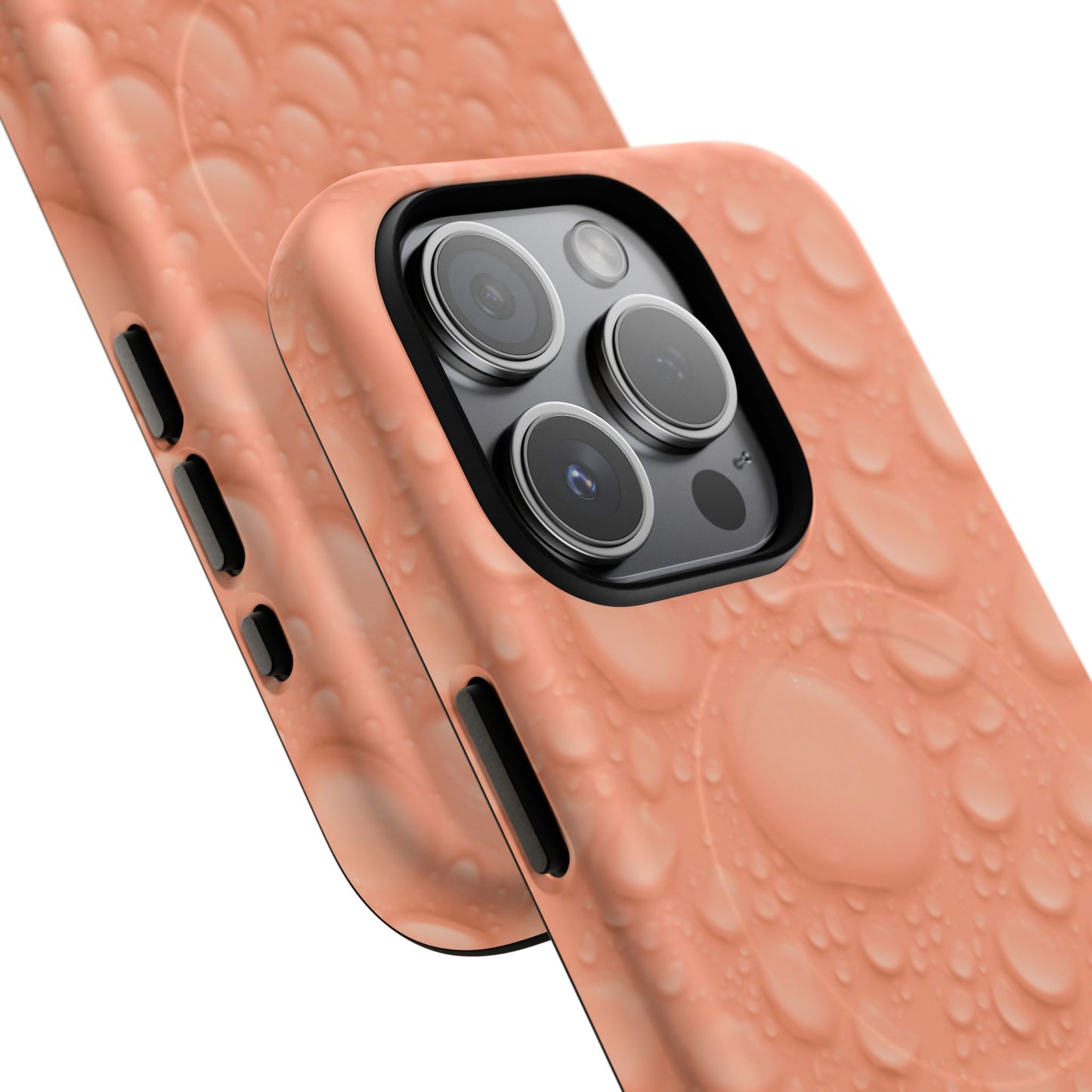 Protective Magnetic Phone Case – Apricot Rain