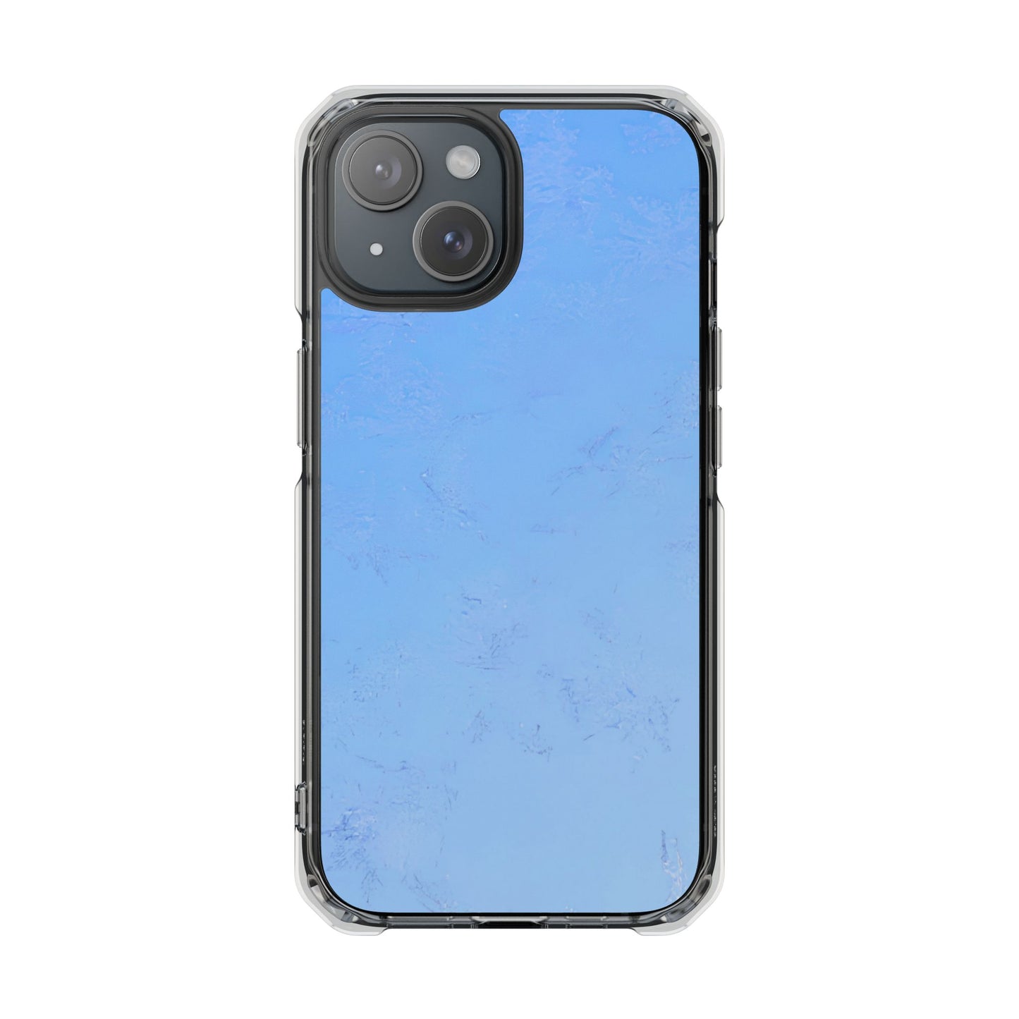 Clear Magnetic Phone Case – Azure Fade