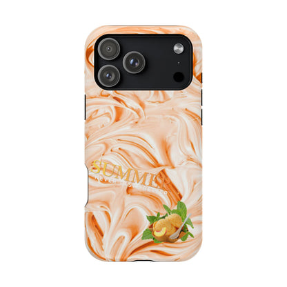 Impact-Resistant Phone Case – Peach Sorbet