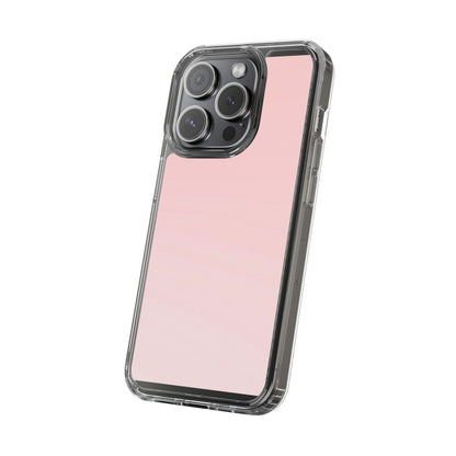 Clear Phone Case – Soft Blush