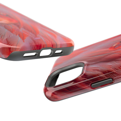 Impact-Resistant Phone Case – Scarlet Plume