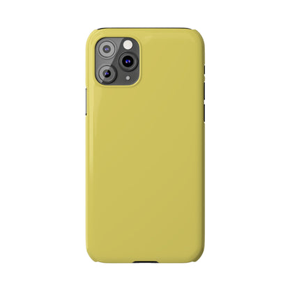 Slim Phone Case – Cornfield Gold – Compatible with iPhone 11–17 Series