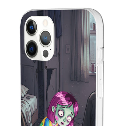 Zombie Girl Phone Case — Cute Creepy Cartoon Phone Cover