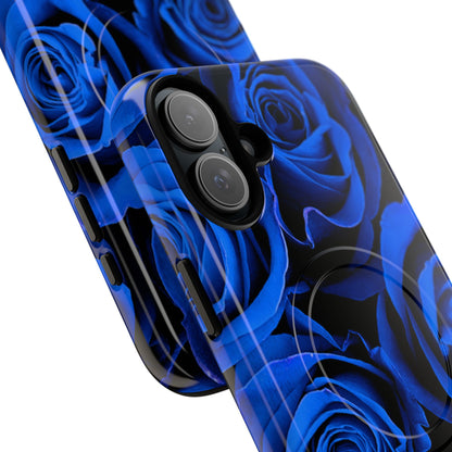 Protective Magnetic Phone Case – Midnight Bloom