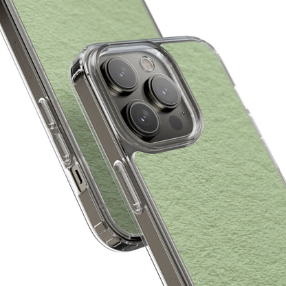 Clear Phone Case – Matcha Wash