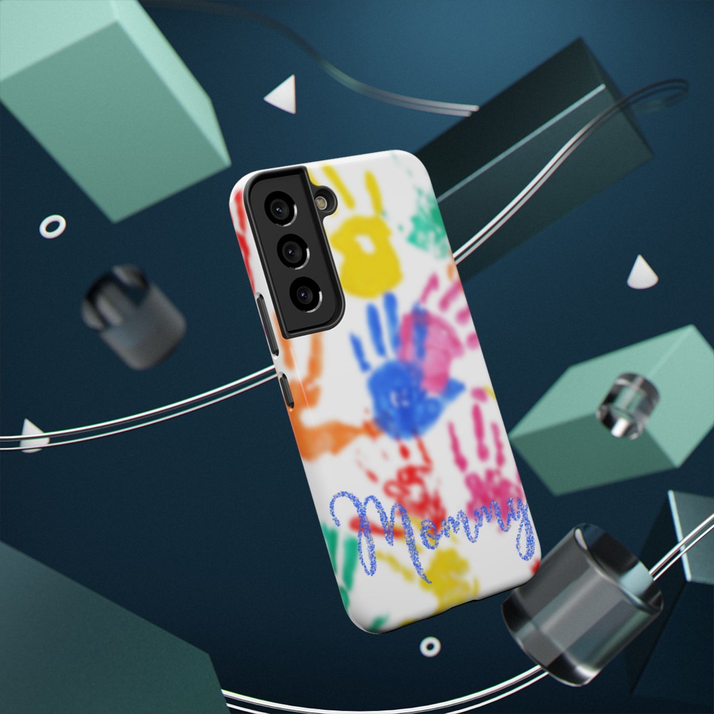 Impact-Resistant Phone Case – Handprint Memories