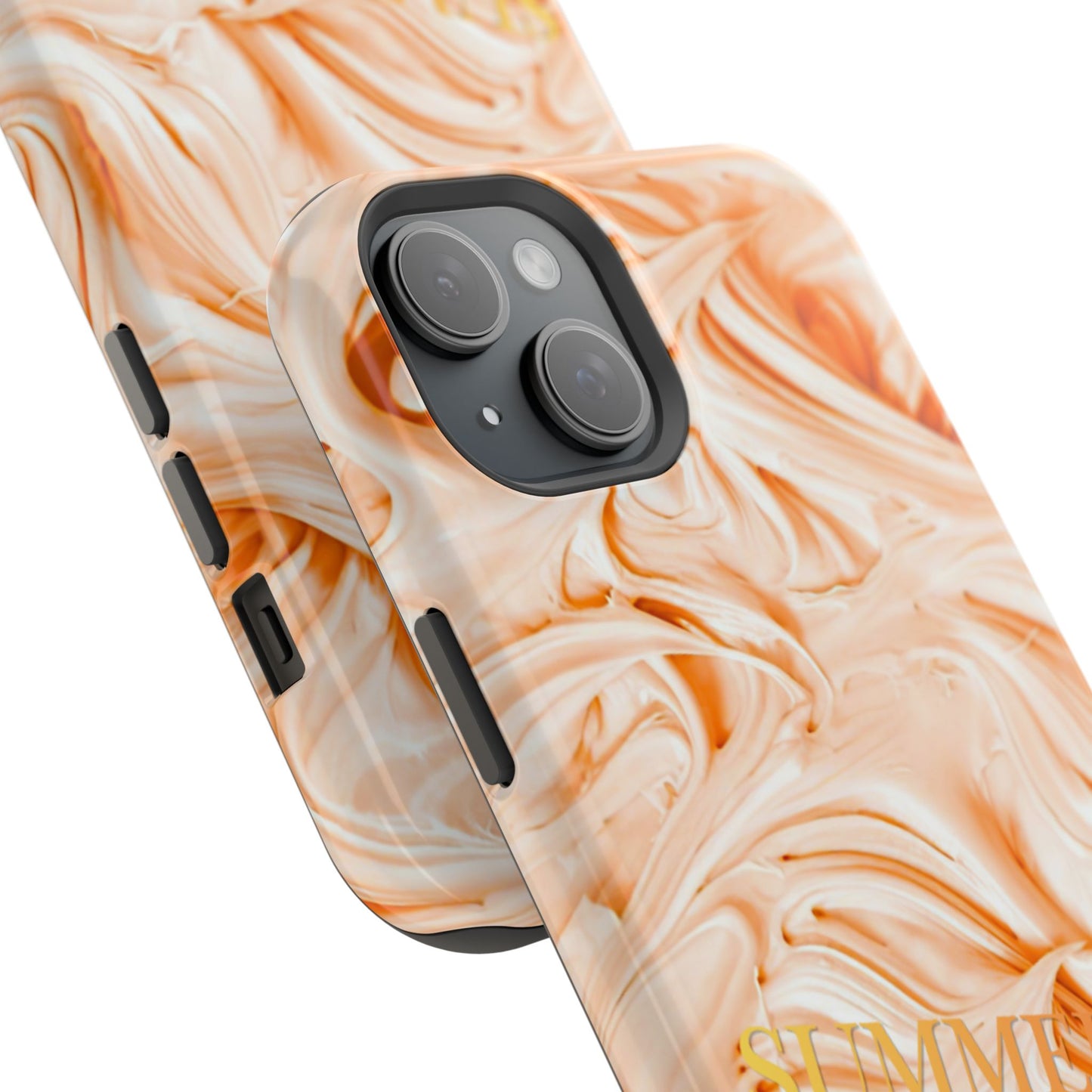 Wireless-Charging Compatible Case – Peach Sorbet