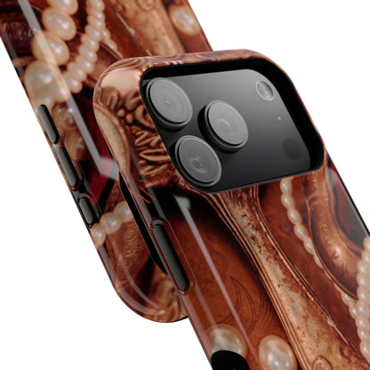 Impact-Resistant Phone Case – Bronze Vanity