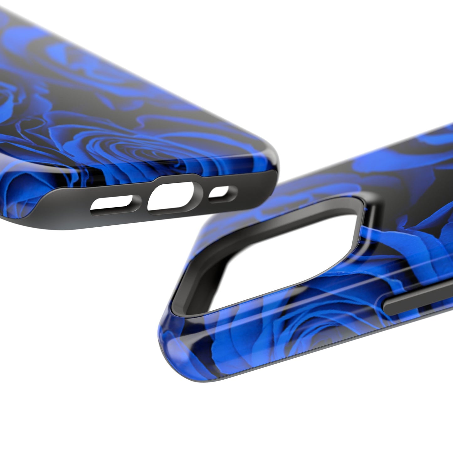 Impact-Resistant Phone Case – Midnight Bloom