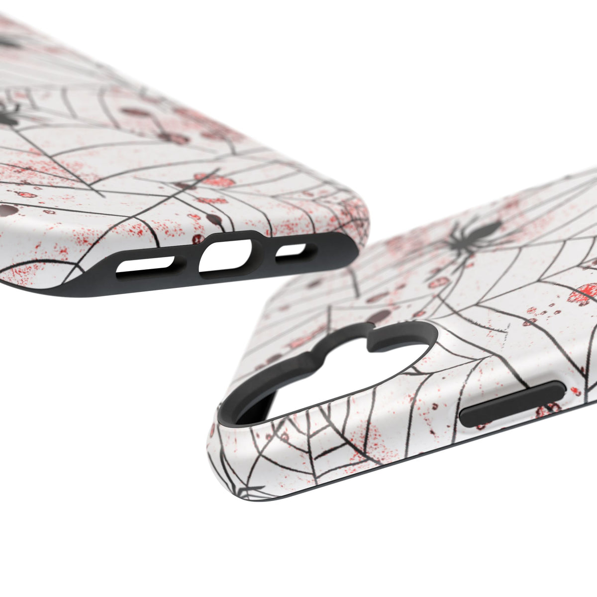 Impact-Resistant Phone Case – Blood Web