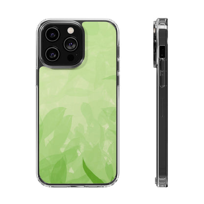 Clear Phone Case – Leaf Echo