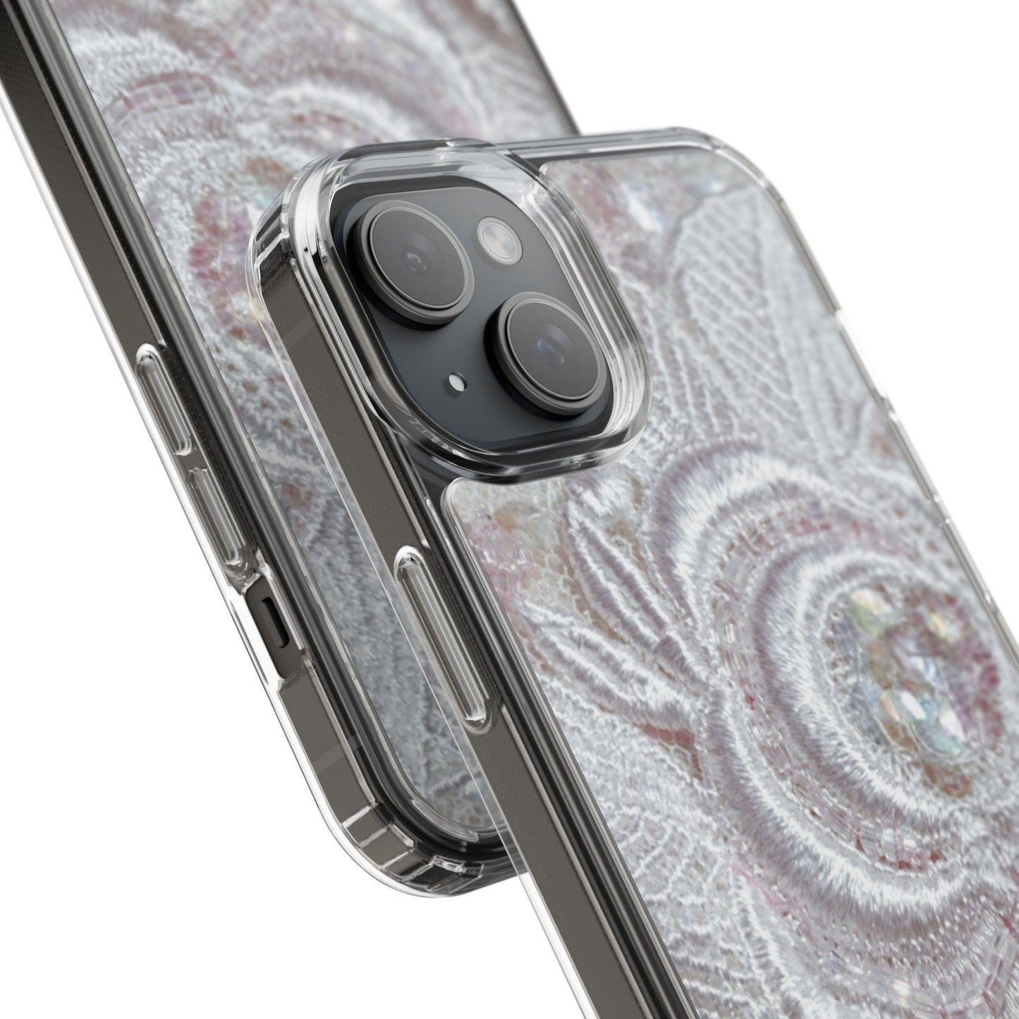 Clear Phone Case – Lace Veil