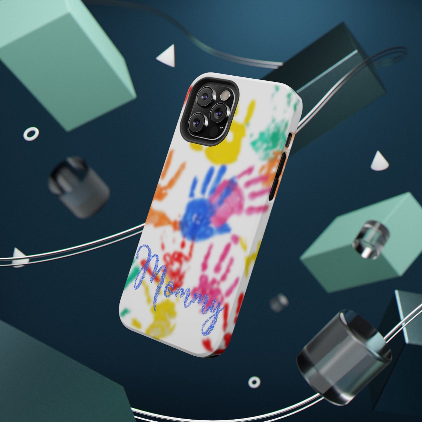 Impact-Resistant Phone Case – Handprint Memories