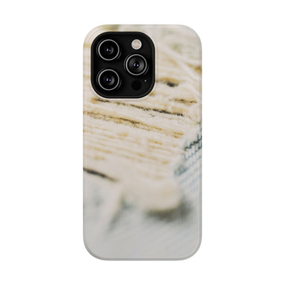 Impact-Resistant Phone Case – Woven Warmth