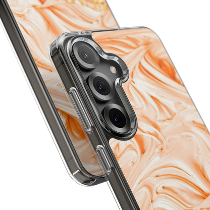Clear Phone Case – Peach Sorbet