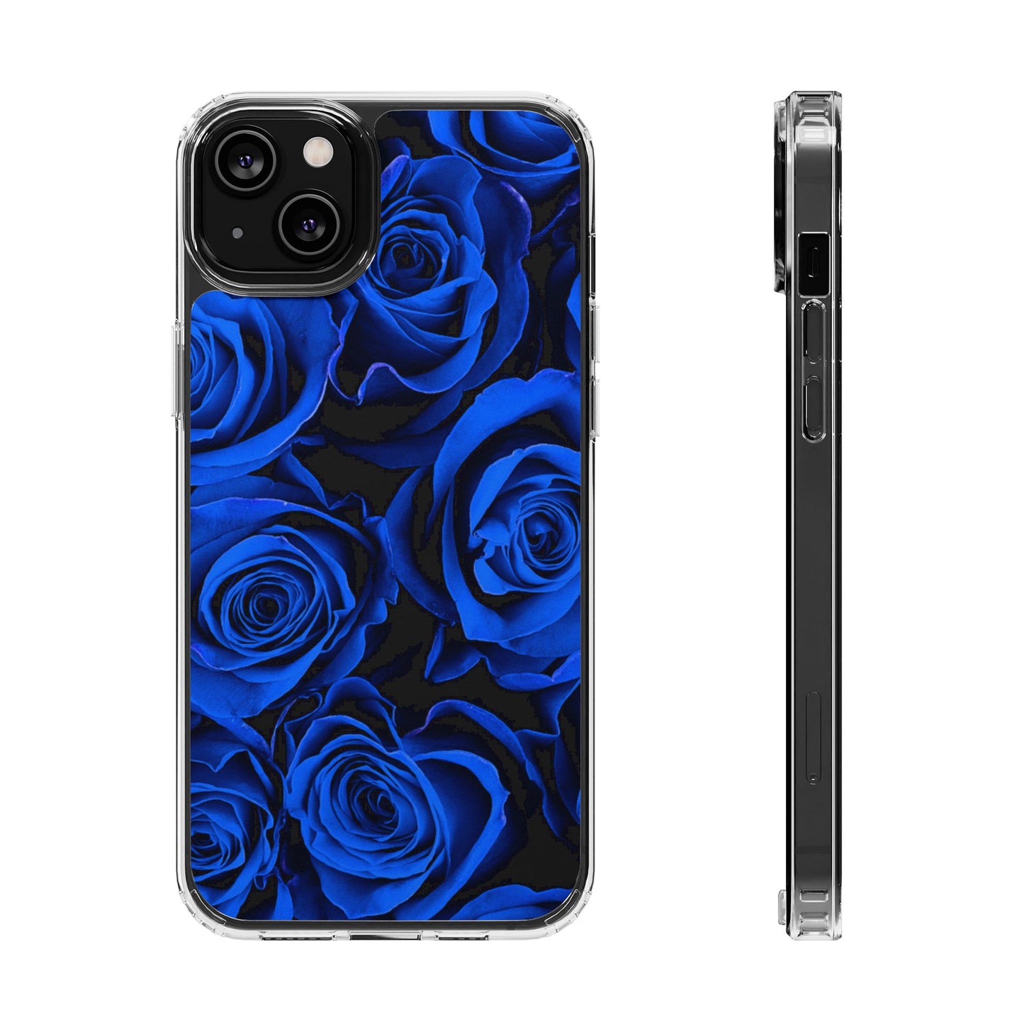 Clear Magnetic Phone Case – Midnight Bloom