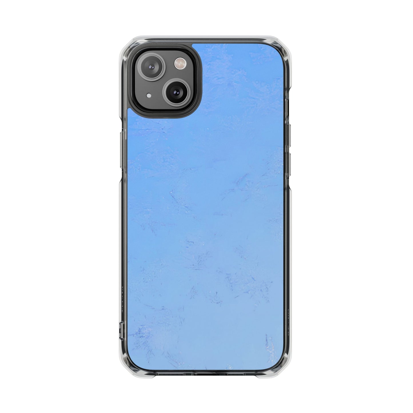 Clear Magnetic Phone Case – Azure Fade