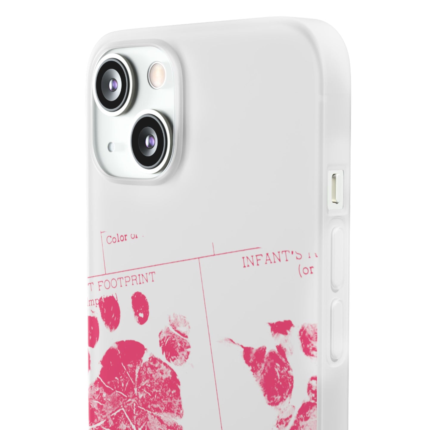 Flexi Case – Mom’s Little Pink Footprints