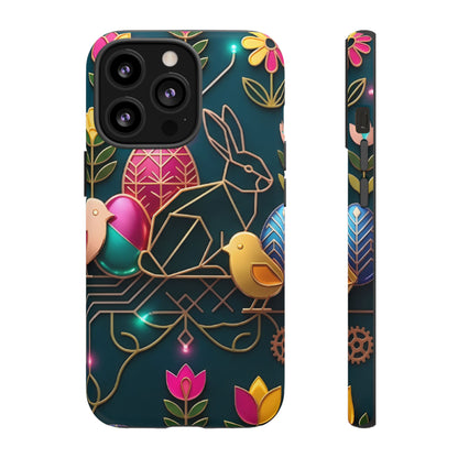 Protective Phone Case – Jeweled Garden