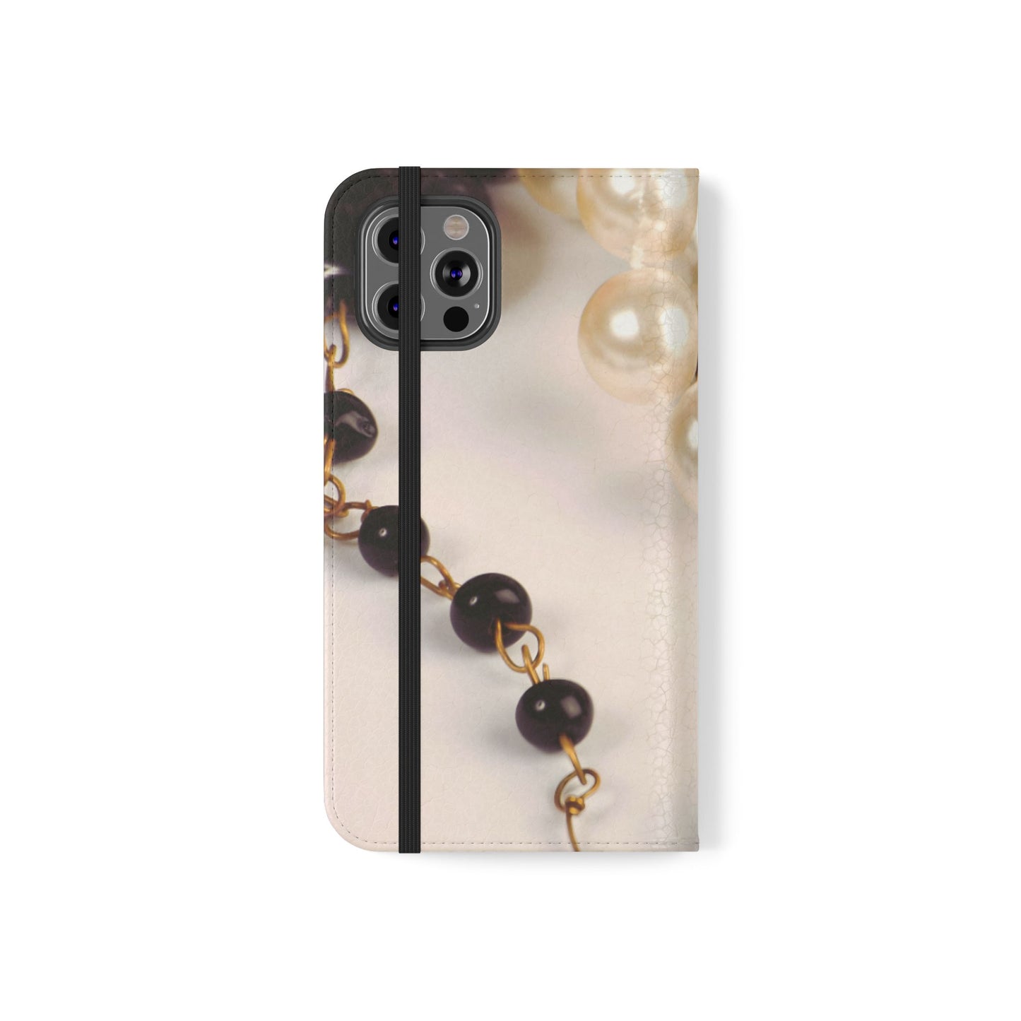 Flip Case – Noir Pearl