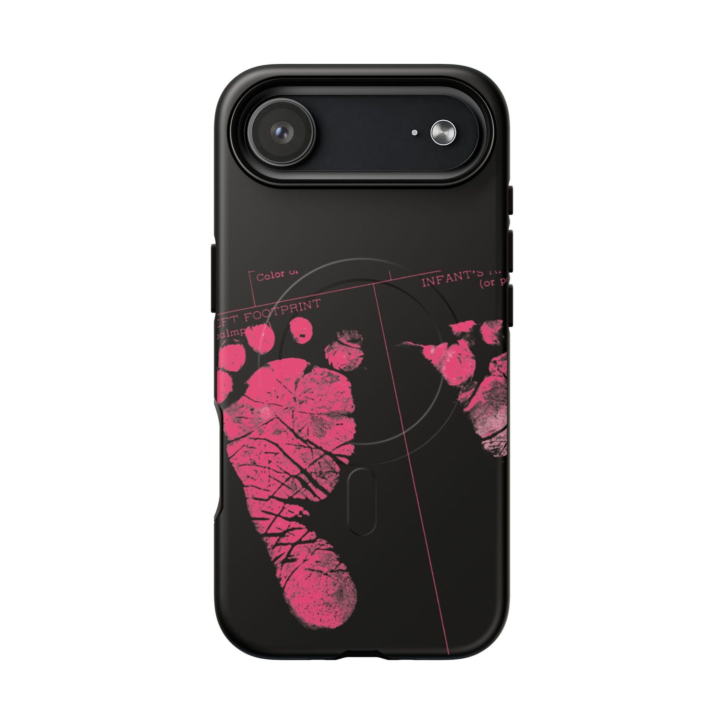 Protective Magnetic Phone Case – Mom’s Little Pink Footprints