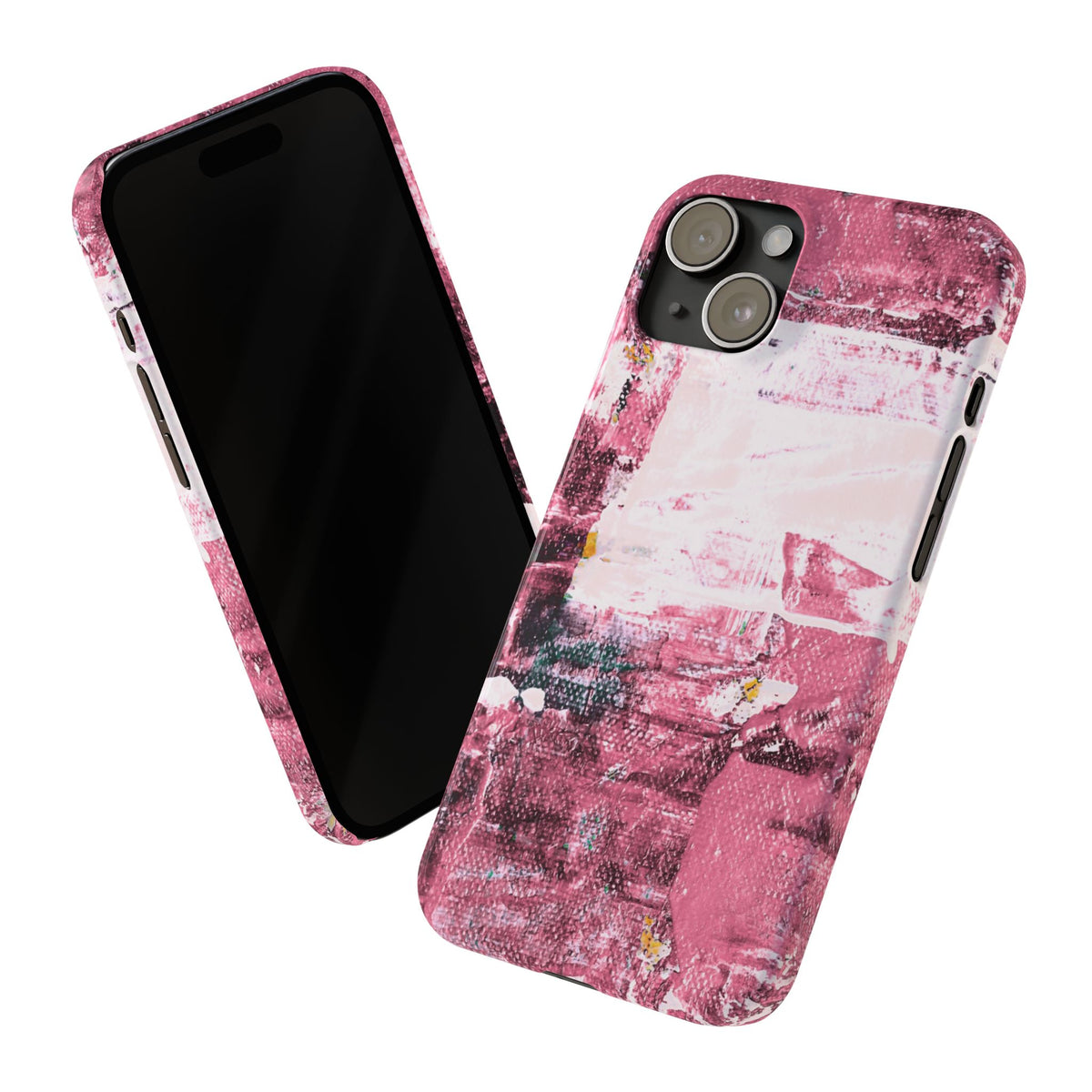Slim Phone Case – Faded Cranberry – Compatible with iPhone 11–17 Series